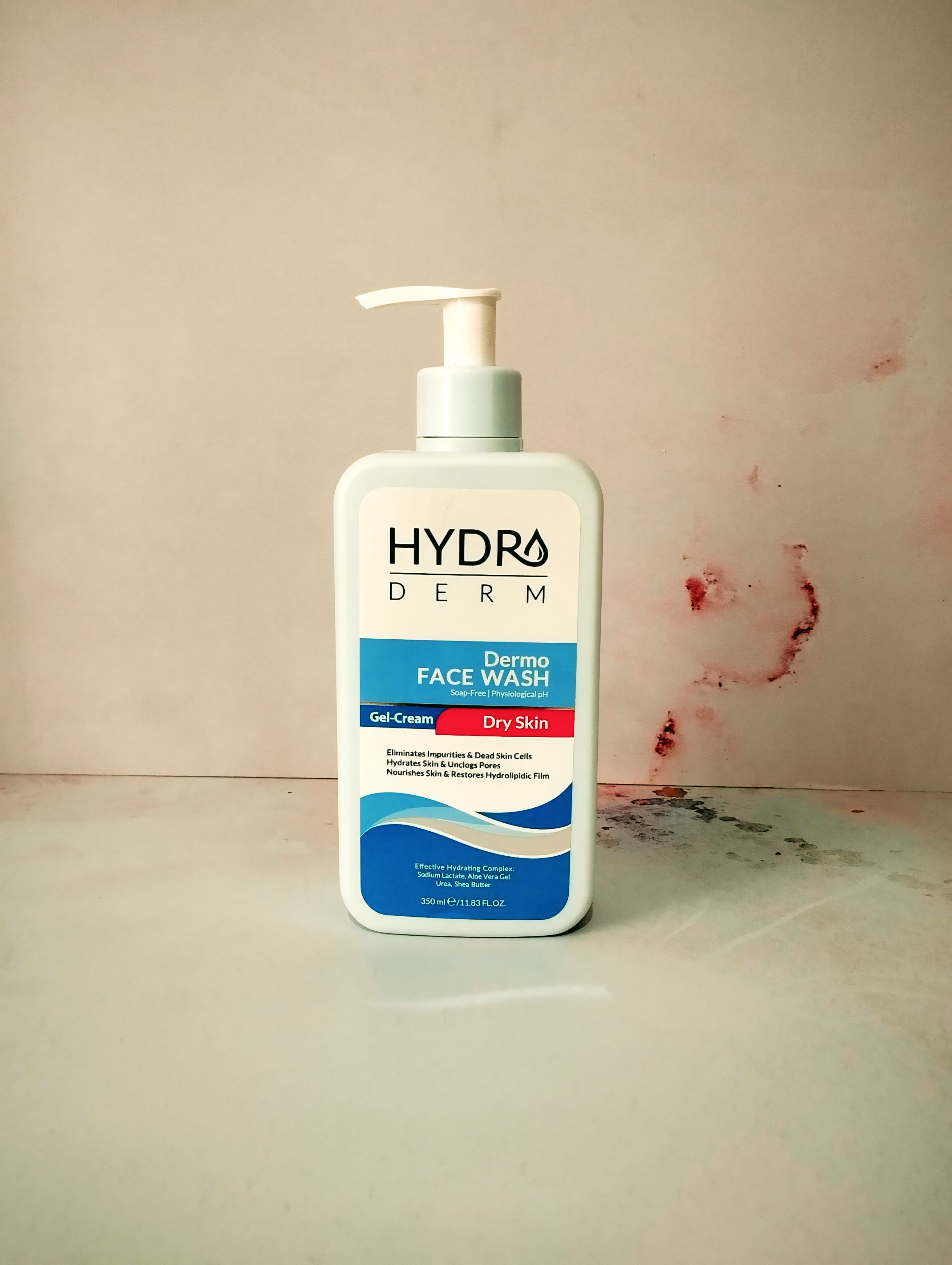 ژل شست و شوی پمپی هیدرودرم مخصوص پوست خشک ،حساس و اگزمایی