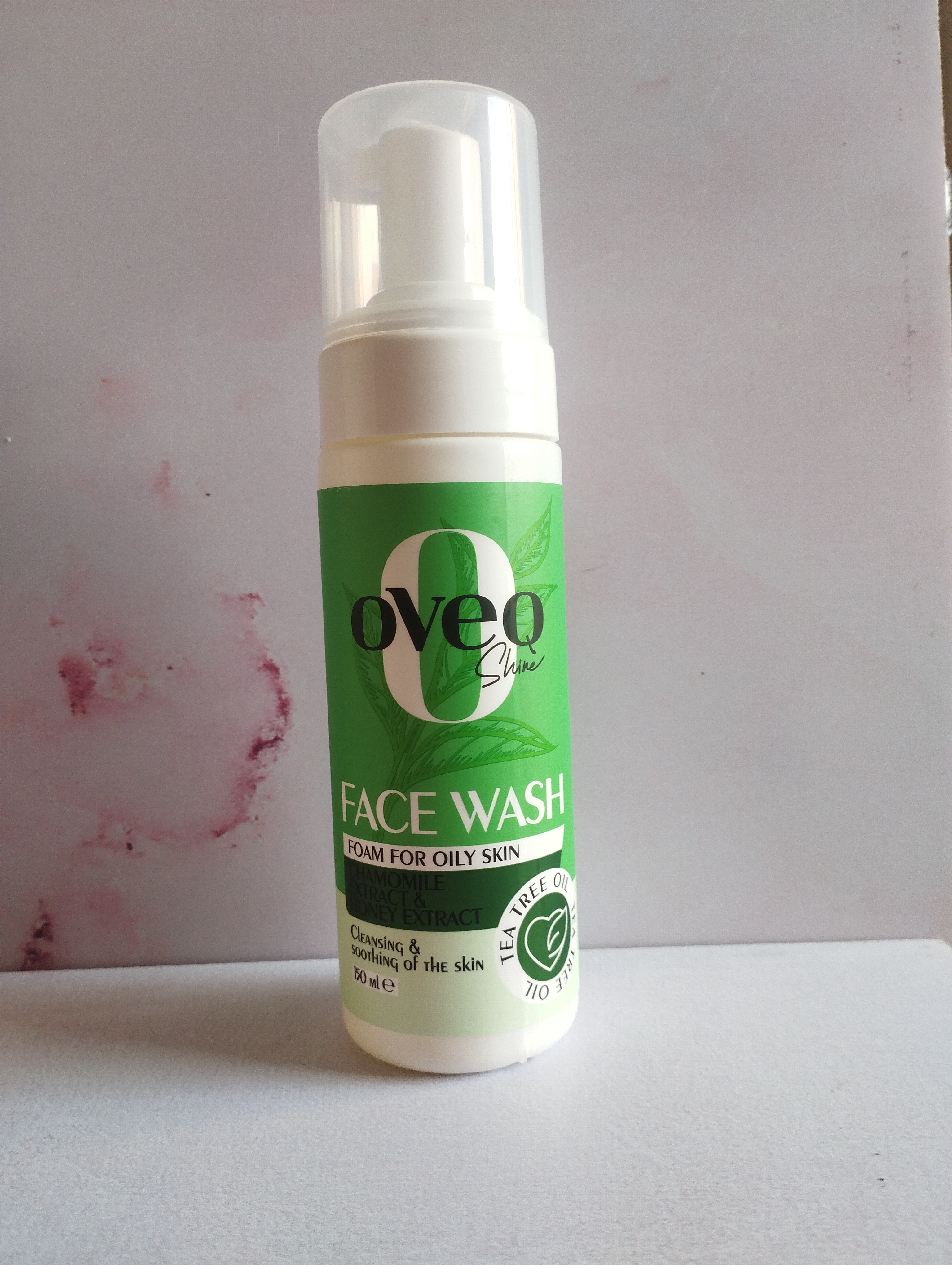 فوم شست و شوی صورت اوک شاین مناسب پوست چرب